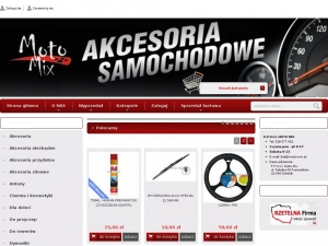 Szeroki wybór akcesoriów samochodowych