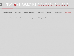 Twarze muzyki = wyjątkowy album, wyjątkowi twórcy.